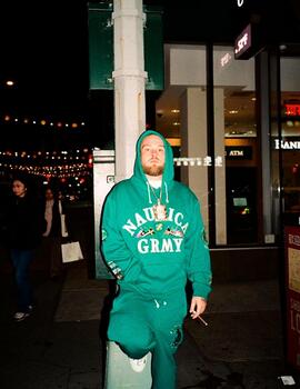 Sudadera Cap. GRIMEY MIGHTY HARMONIST NAUTICA - Green