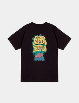 Camiseta GRIMEY MIGHTY HARMONIST NAUTICA - Black