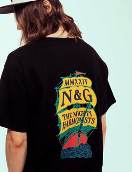 Camiseta GRIMEY MIGHTY HARMONIST NAUTICA - Black