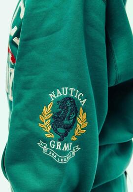 Sudadera Cap. GRIMEY MIGHTY HARMONIST NAUTICA - Green