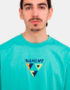 Camiseta ELEMENT CONQUER - Lagoon