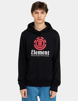 Sudadera Capucha ELEMENT VERTICAL - Flint Black