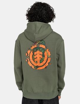 Sudadera Capucha ELEMENT SNAKE - Beetle