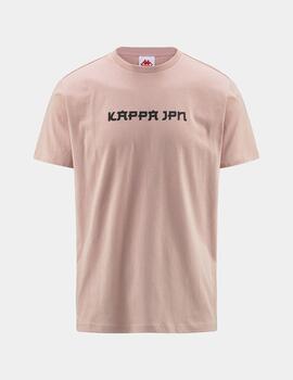 Camiseta KAPPA AUTHENTIC JPN GLIFER - Pink Skin