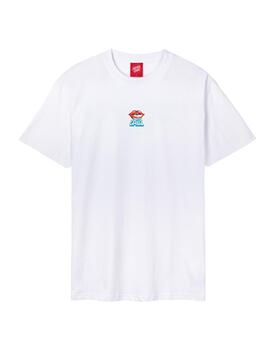 Camiseta SANTA CRUZ JOHNSON DANGER ZONE 2 - White