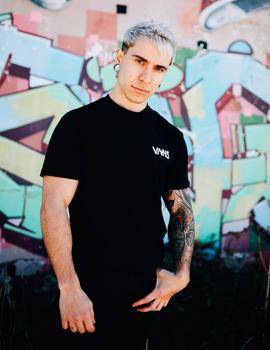 Camiseta Vans DARK TIMES - Negro