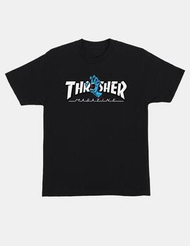 Camiseta SANTA CRUZ THRASHER SCREAMING LOGO - Black