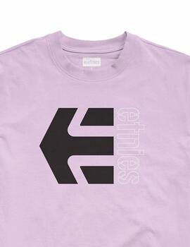 Camiseta ETNIES CORP COMBO - Lavender