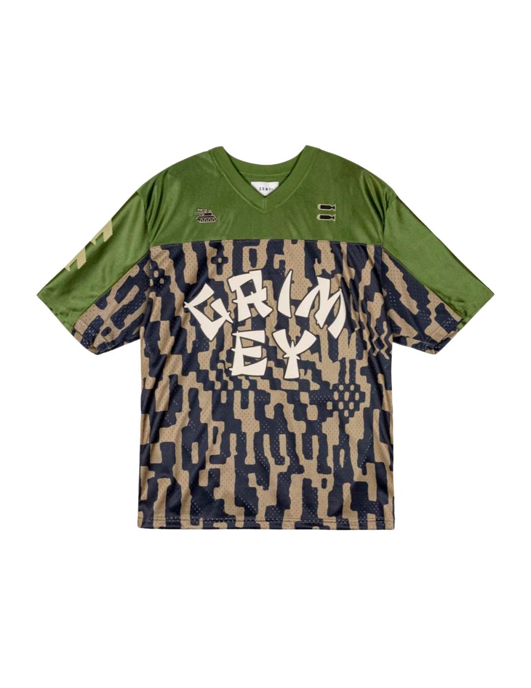 Camiseta GRIMEY LUCKY DRAGON MESH - Green