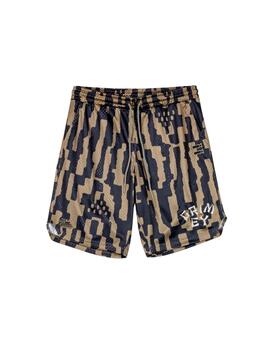 Bermuda GRIMEY LUCKY DRAGON MESH BASKET - Green