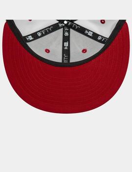 Gorra 950 WHITE CROWN MIAMI HEAT - White/Scarlet