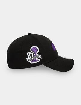 Gorra NEW ERA 940 SIDE PATCH LA LAKERS - Black/Purple