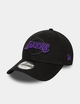 Gorra NEW ERA 940 SIDE PATCH LA LAKERS - Black/Purple