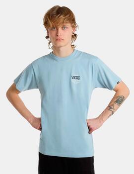 Camiseta VANS HOLDER ST CLASSIC - Dusty Blue/Dress Blue