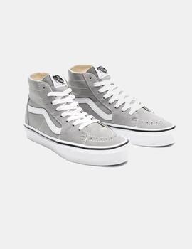 Zapatillas VANS SK8 HI TAPERED - Drizzle/True White