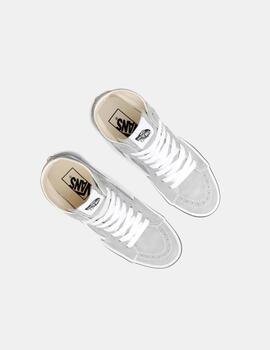 Zapatillas VANS SK8 HI TAPERED - Drizzle/True White