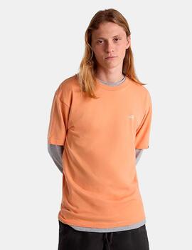 Camiseta VANS LEFT CHEST LOGO - Copper Tan