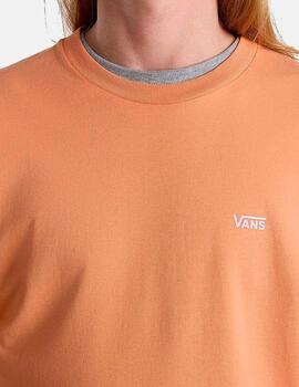 Camiseta VANS LEFT CHEST LOGO - Copper Tan