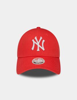 Gorra NEW ERA 940 LEAGUE ESS NY YANKEES - Scarlet