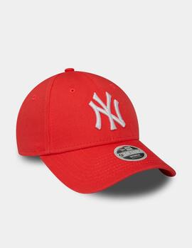 Gorra NEW ERA 940 LEAGUE ESS NY YANKEES - Scarlet