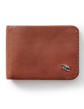 Cartera RIP CURL CORPO RFID SLIM - Cognac