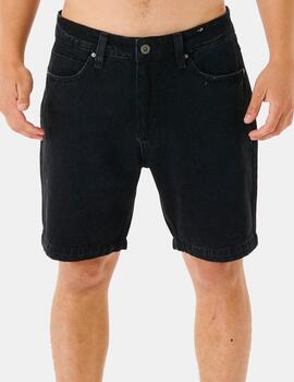 Bermuda RIP CURL DENIM - Washed Black