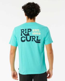 Camiseta RIP CURL PACIFIC RINSE BOO - Aqua