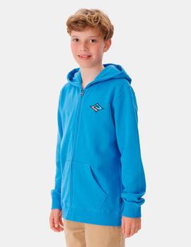 Sudadera RIP CURL Abierta JR COSMIC TIDES Z/T - Royal Blue