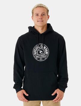 Sudadera Capucha STAPLER - Black