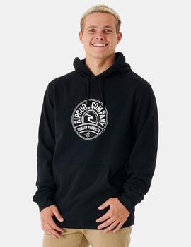 Sudadera Capucha STAPLER - Black