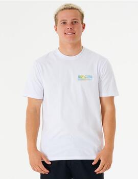 Camiseta RIP CURL SURF REVIVAL DECAL - White