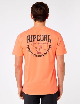 Camiseta RIP CURL F&B - Peach