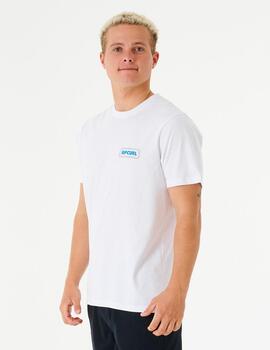 Camiseta RIP CURL SURF REVIVAL SUNSET - White