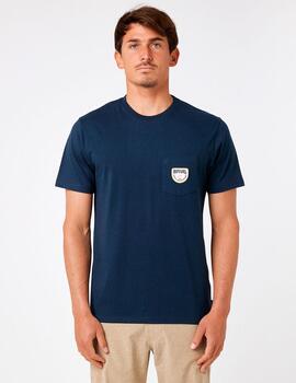 Camiseta RIP CURL BADGE - Dark Navy