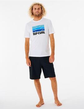 Camiseta RIP CURLSURF REVIVAL PEAK - White