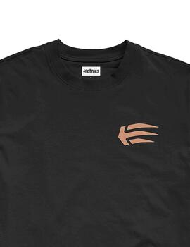 Camiseta ETNIES JOSLIN - Black/Tan