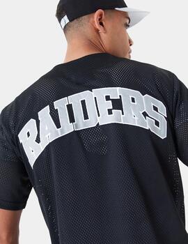 Camiseta NEW ERA NFL BASEBALL JERSEY LASRAI - Black/White