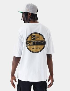 Camiseta NEW ERA NE STICKER OS NE - White