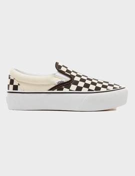 Zapatillas Vasn CLASSIC SLIP-ON PLATFORM - Black-White