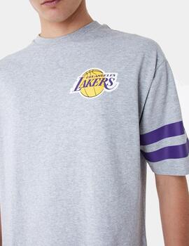 Camista NEW ERA NBA ARCH GRAPHIC OS LOSLAK - Grey/Purple