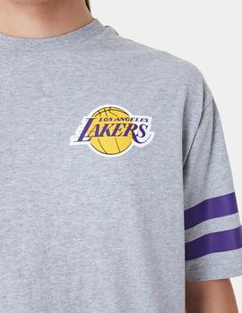 Camista NEW ERA NBA ARCH GRAPHIC OS LOSLAK - Grey/Purple