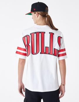 Camiseta NEW ERA NBA ARCH GRPHC OS CHIBUL - White/Fire Red