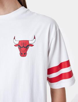 Camiseta NEW ERA NBA ARCH GRPHC OS CHIBUL - White/Fire Red