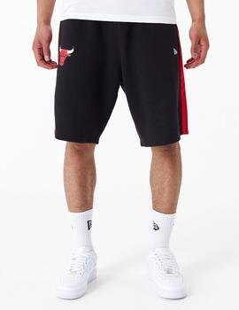 Bermuda NBA MESH PANEL OS CHIBUL - Black/Fire Red