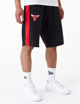 Bermuda NBA MESH PANEL OS CHIBUL - Black/Fire Red