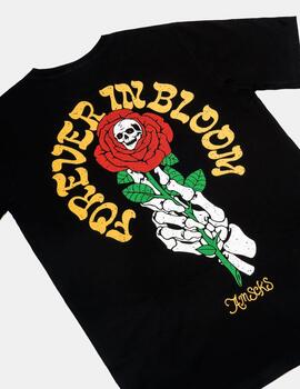 Camiseta AMERICAN SOCKS BLOOM - Black