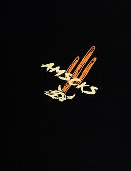 Camiseta AMERICAN SOCKS DEATH VALLEY - Black