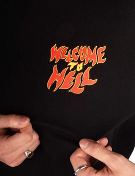 Camiseta AMERICAN SOCKS WELCOME TO HELL - Black