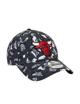 Gorra NEW ERA 940 SEASONAL PRINT CHIBUL - Black/Graphite