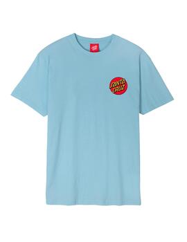Camiseta SANTA CRUZ CLASSIC DOT CHEST - Sky Blue